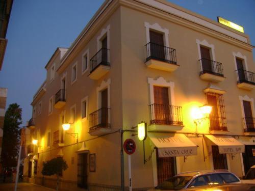 Santa Cruz Hotel Los Palacios Y Villafranca Exterior foto